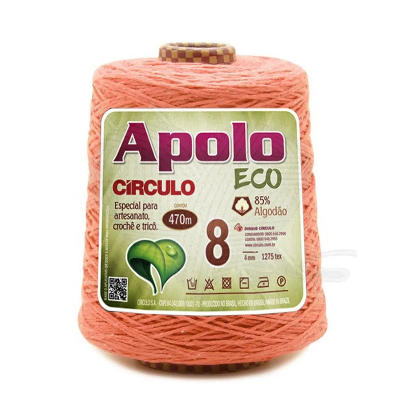 Barbante Circulo Apolo Eco N8 - 470M - Cores