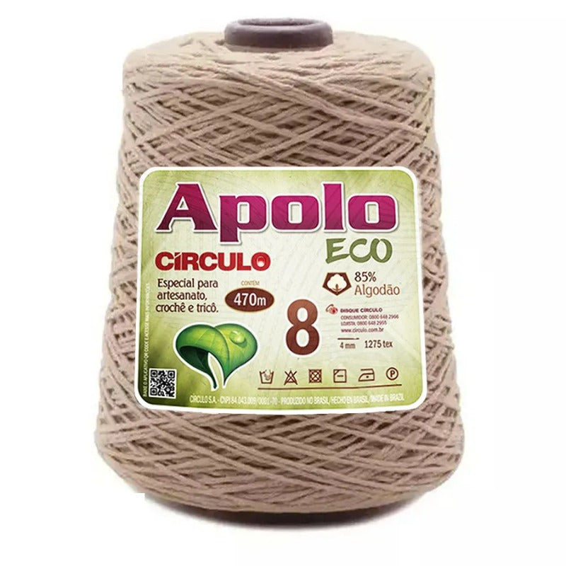 Barbante Circulo Apolo Eco N8 - 470M - Cores