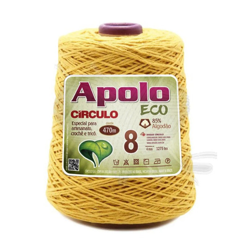 Barbante Circulo Apolo Eco N8 - 470M - Cores