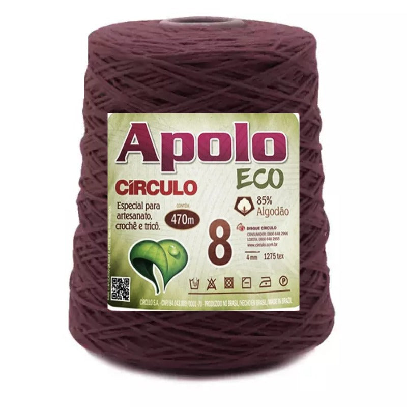 Barbante Circulo Apolo Eco N8 - 470M - Cores